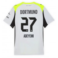 Borussia Dortmund Karim Adeyemi #27 Vonkajší futbalový dres 2025-26 Krátky Rukáv
